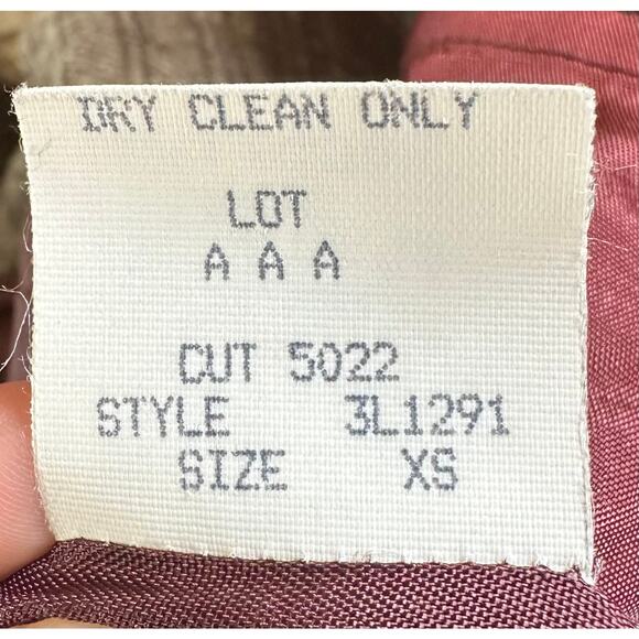 Karen Kane Wool Blend Made in USA Plaid Fringe Jacket Size XS - Picture 5 of 6